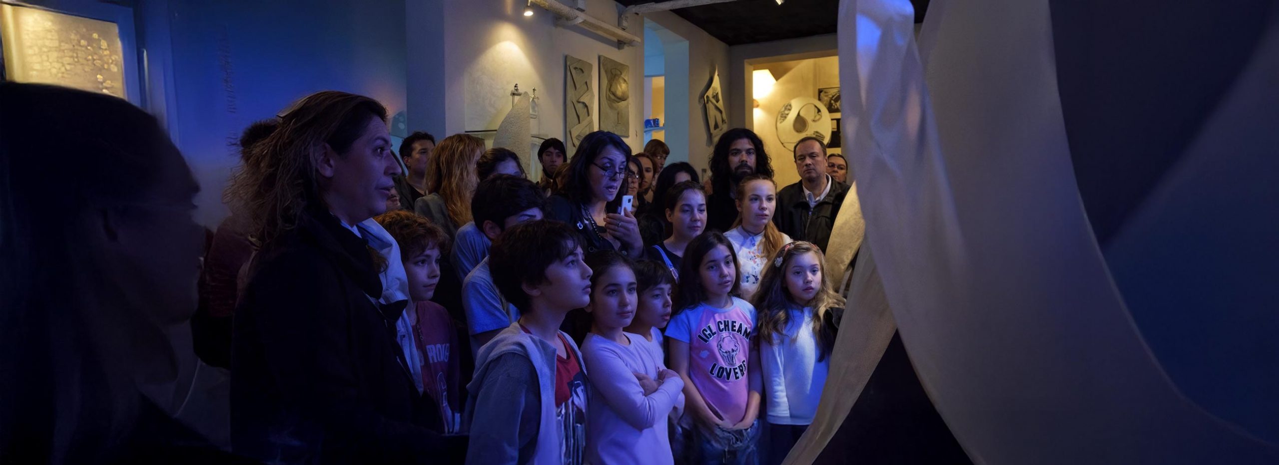Visitantes en el Museo Kosice