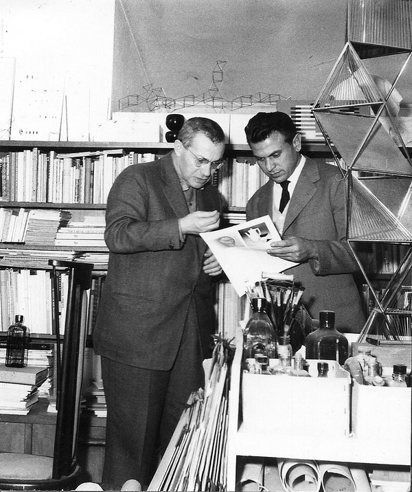 Gyula Kosice y Max Bill