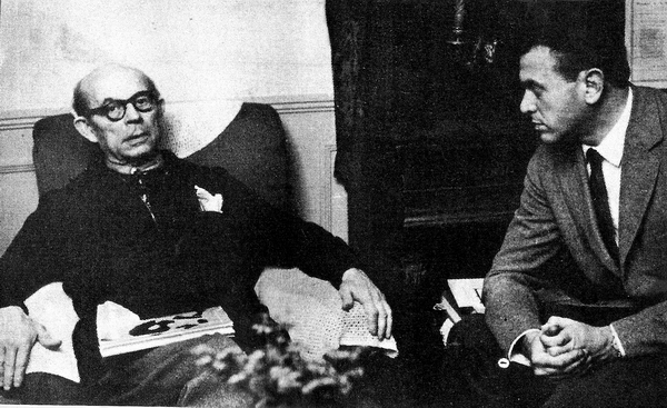 Gyula Kosice y Antoine Pevsner