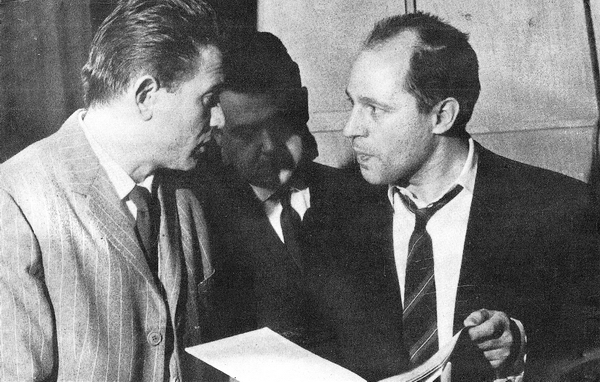 Gyula Kosice y Pierre Boulez