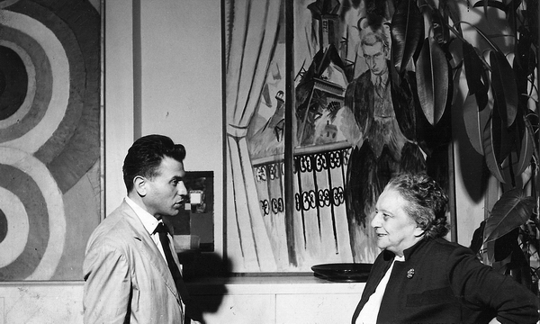 Gyula Kosice y Sonia Delauney