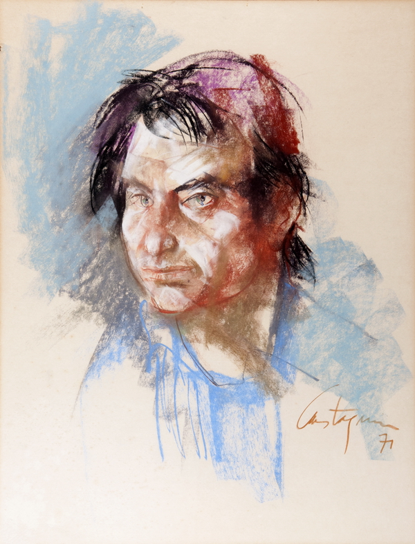 Retrato de Kosice por Castagnino
