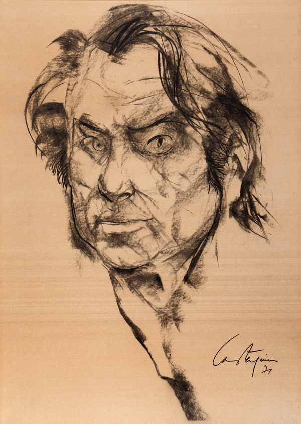Retrato de Kosice por Castagnino