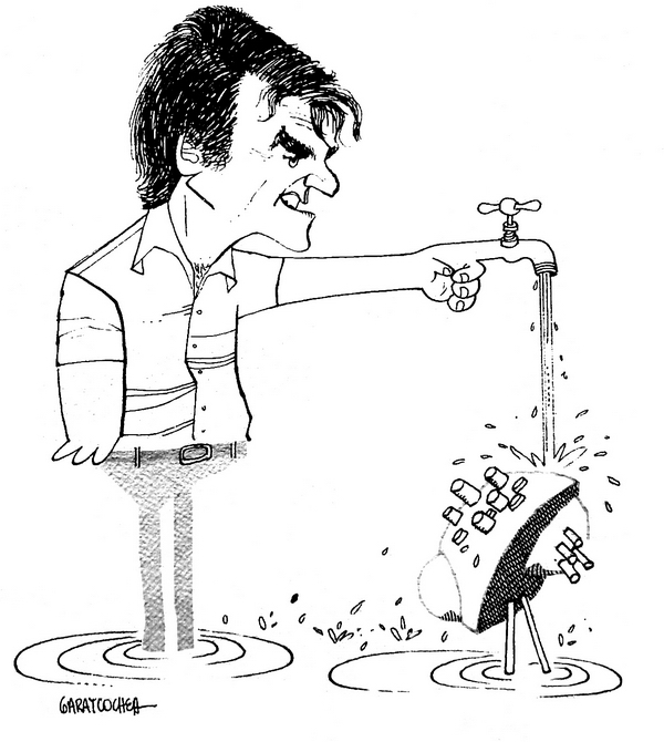 Caricatura de Kosice por Garaycochea