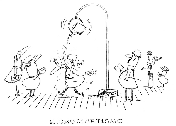 Caricatura de Kosice por Oski
