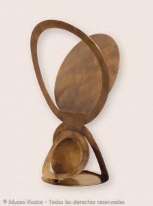 Argentina Cósmica, fundición de bronce, 67 x 48 x 32, 2008