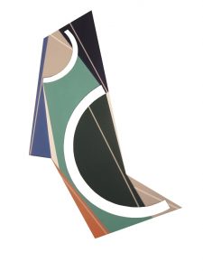Escalada Madí Nº 3, acrílico sobre tela, 145 x 88 cm, 2006