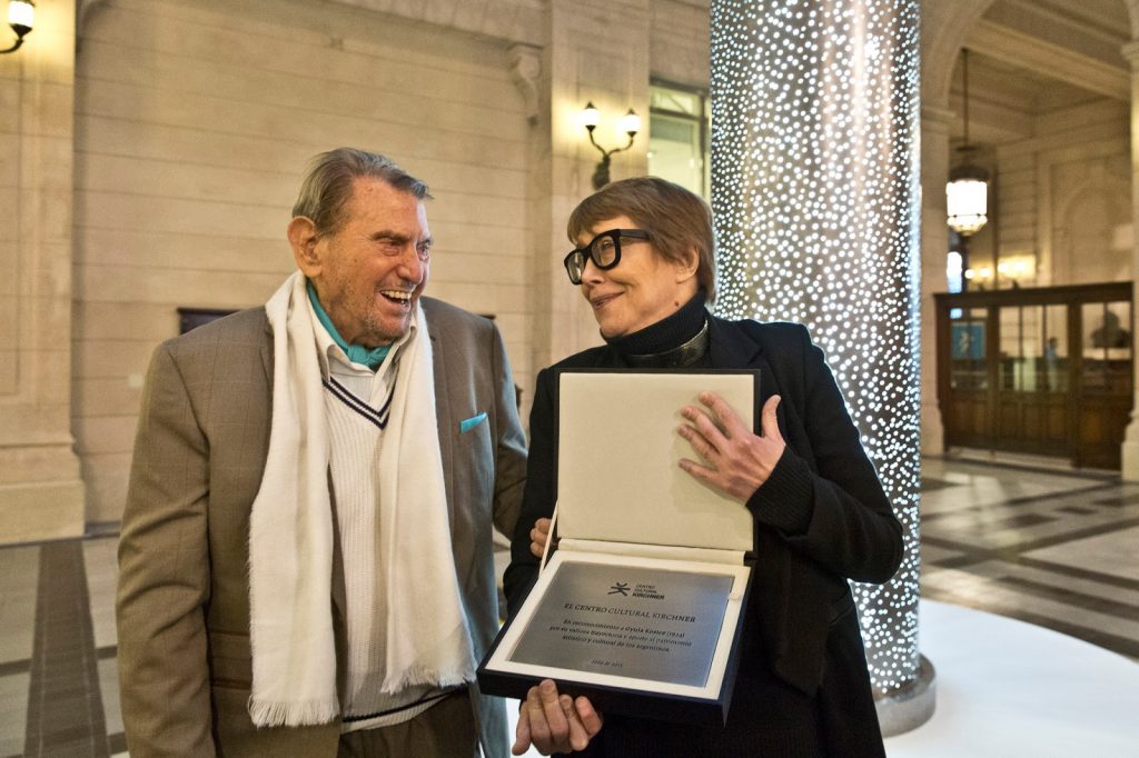 Homenaje en el Centro Cultural Kirchner