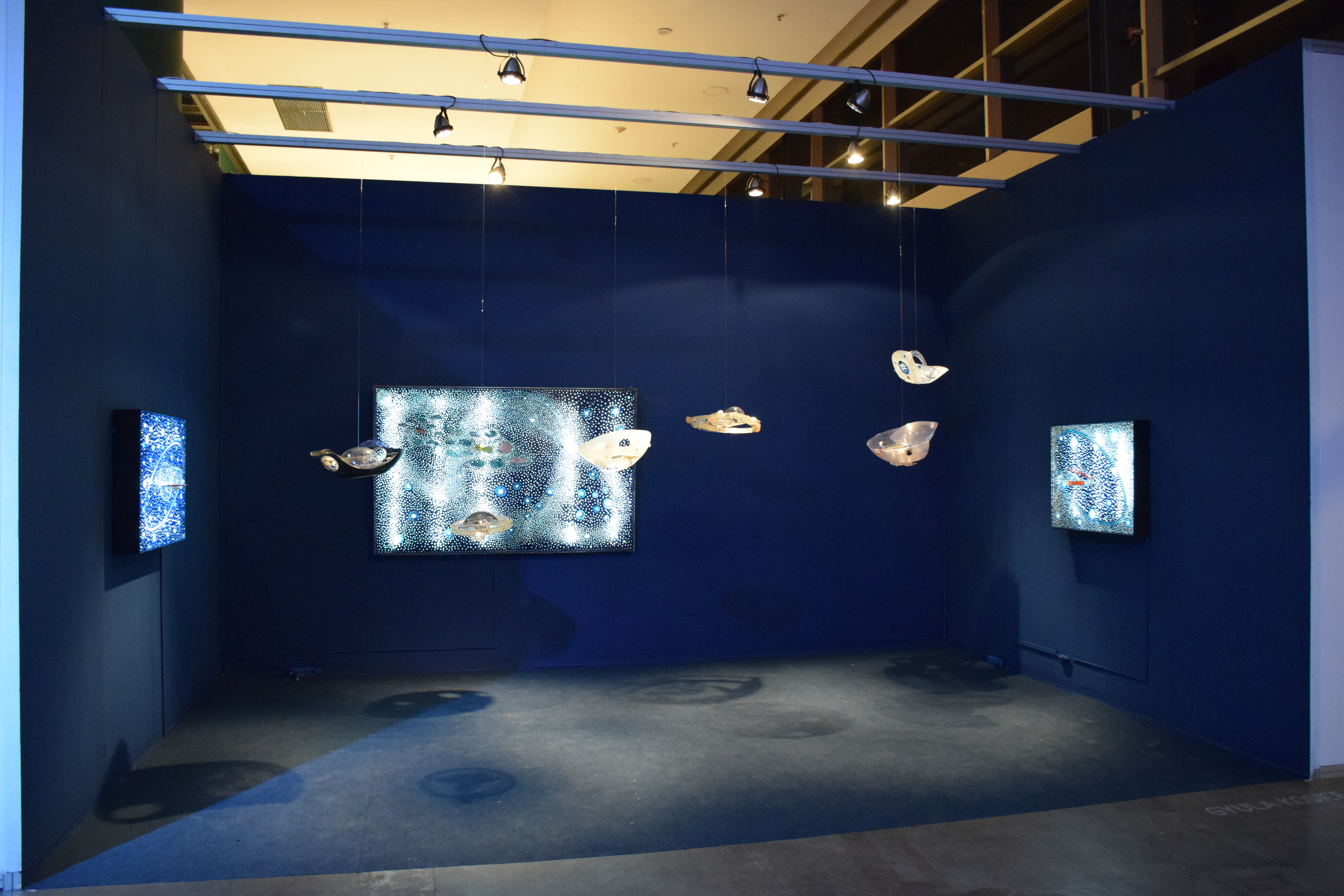 Gyula Kosice y Tomás Saraceno en arteBA 2018
